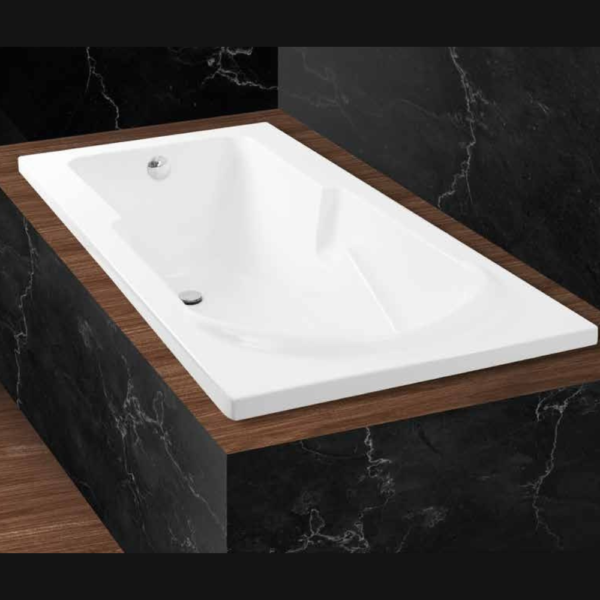 ema acrylic rectangular bathtub