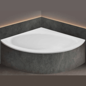 kim acrylic corner bathtub