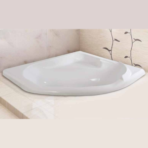lamia acrylic corner bathtub