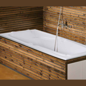 lulu acrylic rectangular bathtub