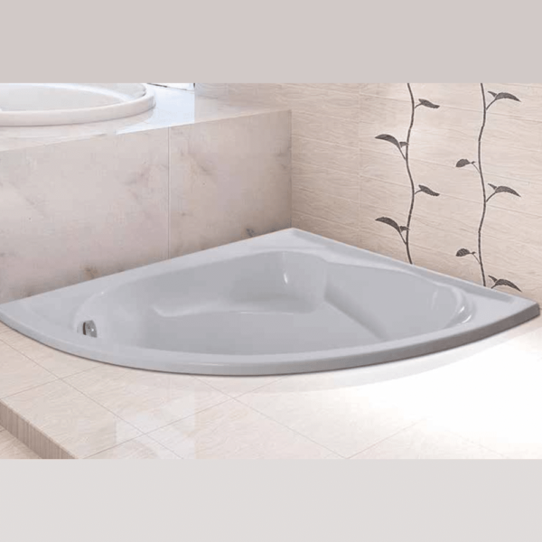 royal acrylic corner bathtub