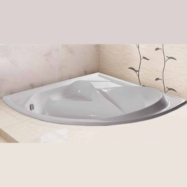 dalia acrylic corner bathtub