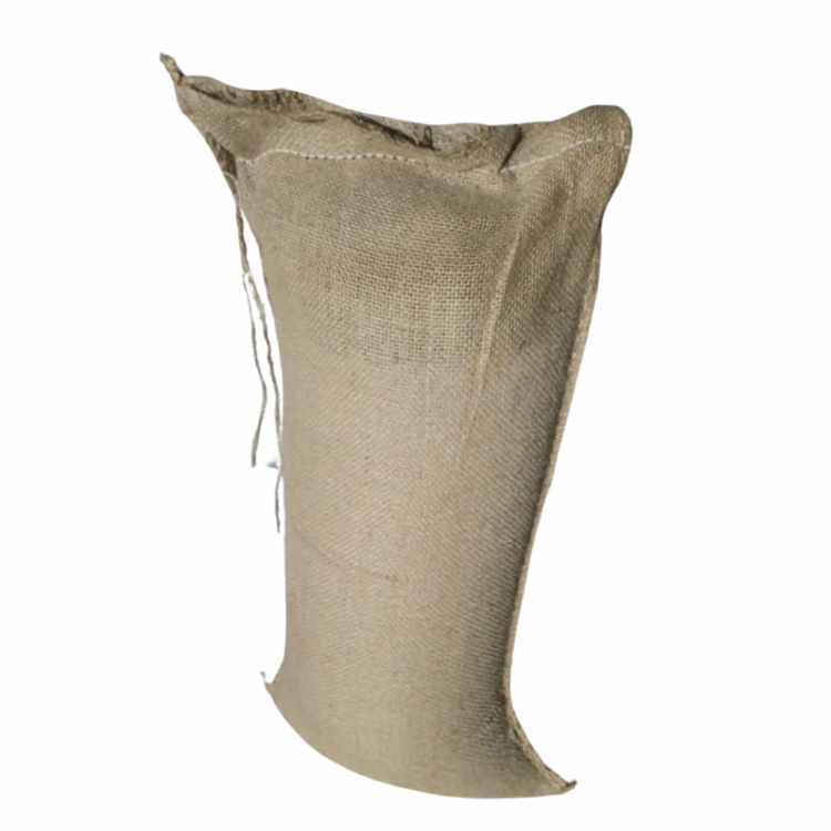 Jute Sand Bags for Flood Protection – 20-25kg, Heavy Duty, Machine Stitched, Available for Bulk Supply in UAE