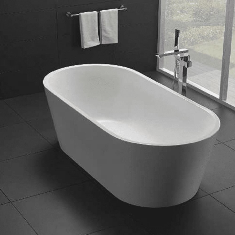 Dolphin freestanding bathtub glossy and matte