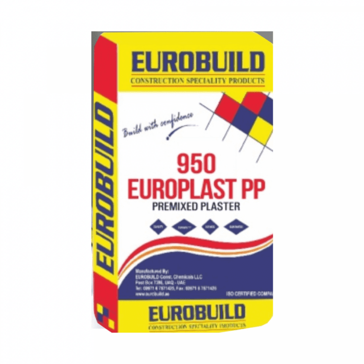 EUROPLAST PP 950 – Cementitious Premixed Plaster