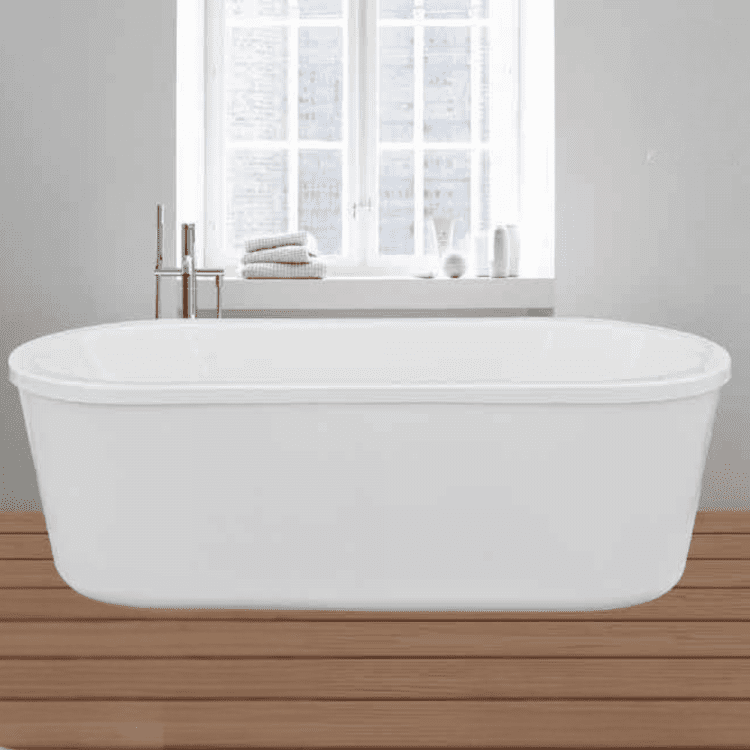 Fiesta freestanding acrylic bathtub