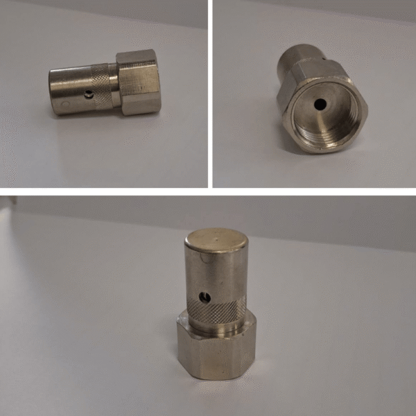 Automatic Air Relief Valve ½ Inch for Solar Water Heater, Brass Nickel-Plated | Proudi Solar Solutions