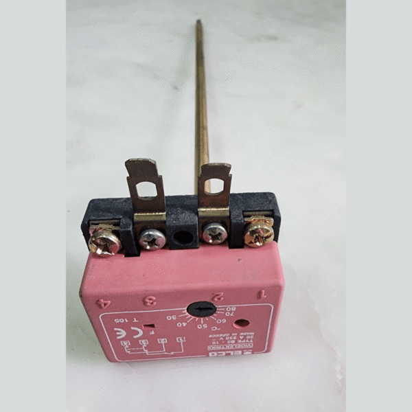 Electric Water Heater with Adjustable Thermostat & Temperature Limiter