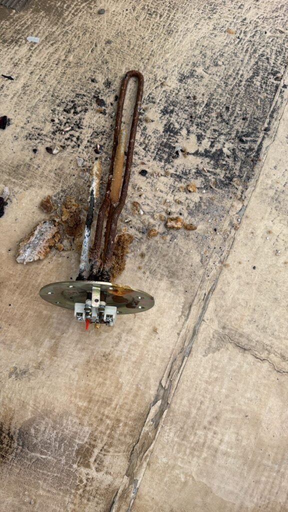 8 hole heating element damaged