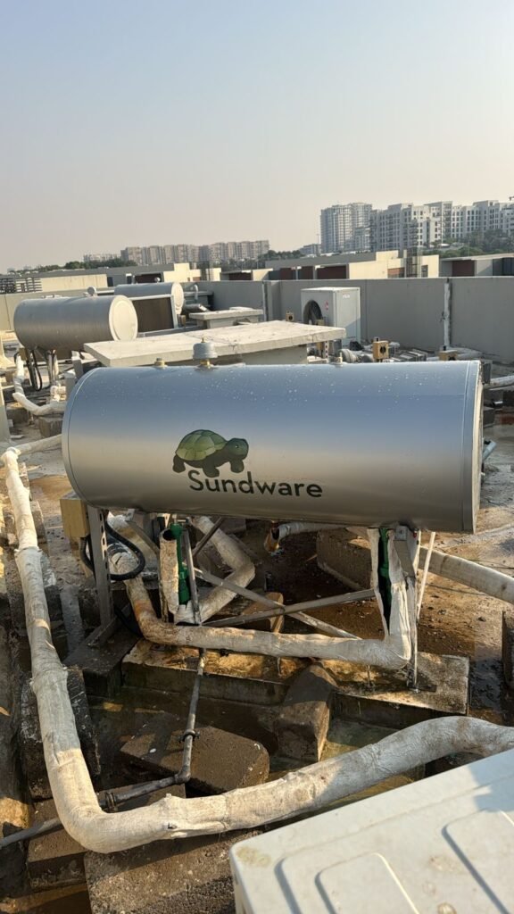 SUNDWARE 200l tank installation