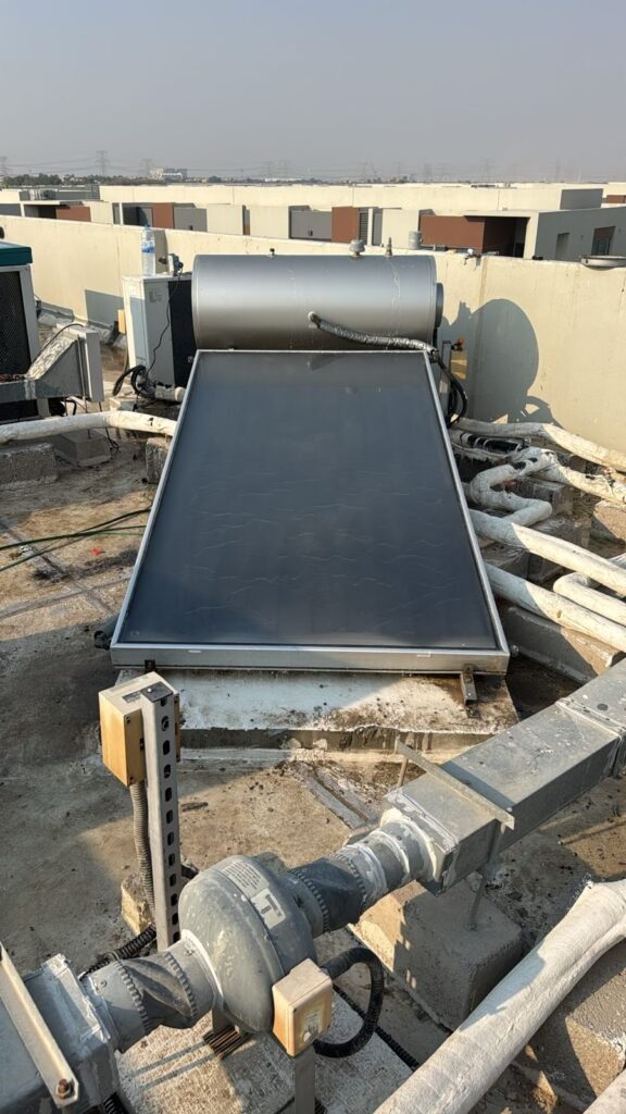 SUNDWARE 200l tank installed