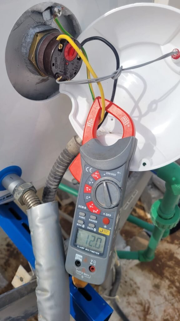 ZENITH 200l tank replaced and commissioning