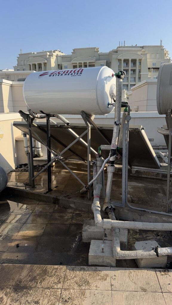 zenith solar water heater 300L INSTALATION