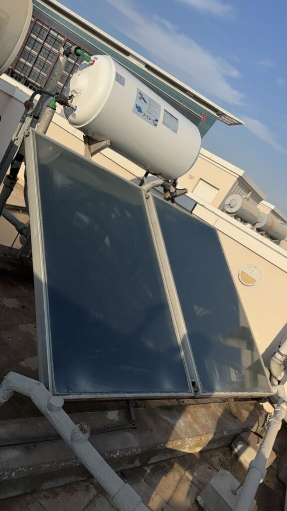 zenith solar water heater sucessfully installed